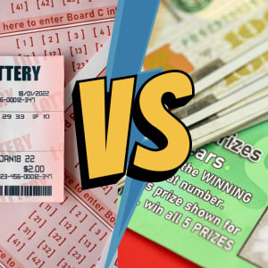 Kraskaarten of loterij: wat is de betere weddenschap